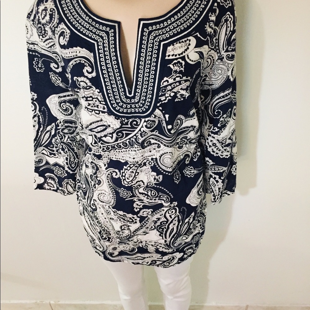 ST. TROPEZ tunic boho plus 2X NWT summer plus